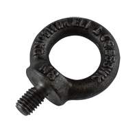 Eye Bolt, 1/8" Dia., 1/2" L, Uncoated Natural Finish, 300 lbs. (0.15 tons) Capacity YC619 | OSI Industrial Sales
