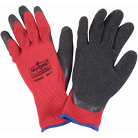 Coated Gloves, 8/Medium, Rubber Latex Coating, 10 Gauge, Polyester/Cotton Shell SAP752 | OSI Industrial Sales