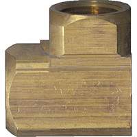 Extruded 90° Elbow Pipe Fitting, FPT, Brass, 1/8" YA811 | OSI Industrial Sales